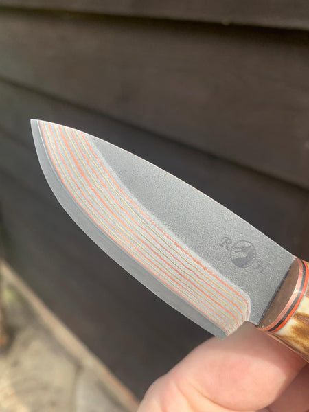 Antler & Takefu Yu-Shoku Mokume clad Laminate steel