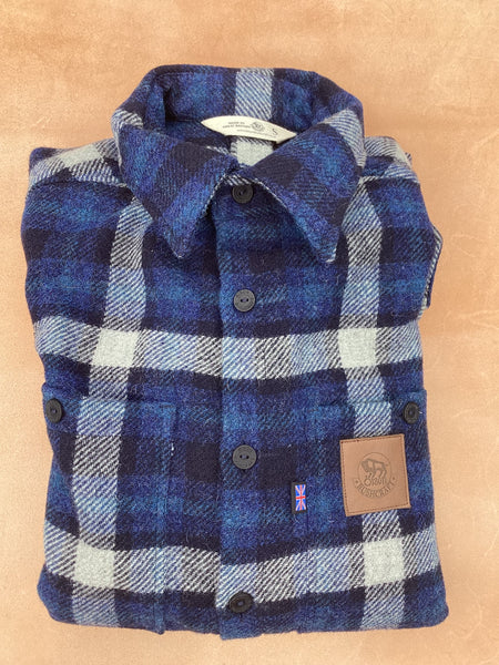Blue Check Jackpine Shirt