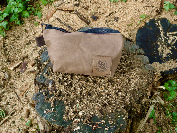 Bison Canvas Pouch Small