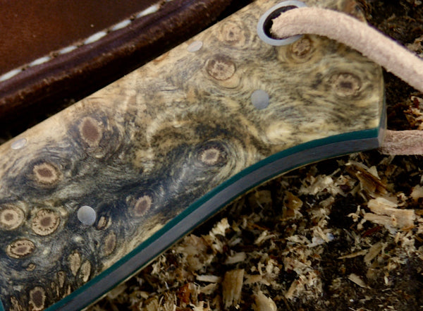 Bison Bushcraft Bifrost Woodie California Buckeye Burl