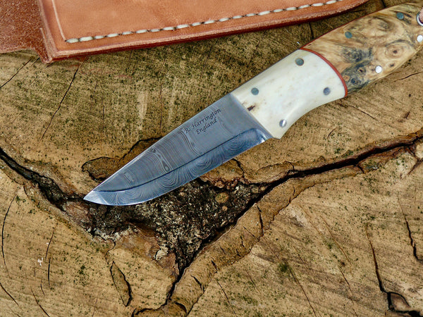 Bushcraft Neck Knife damasteel
