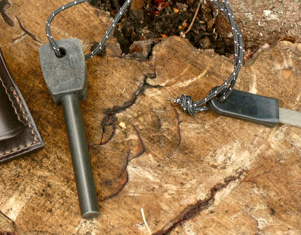 Recycled Ocean Plastic Strikefire Ferro Rod and striker