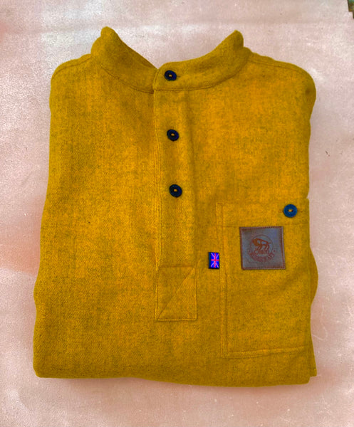 Bison Bushcraft Guide Shirt Yellow Ochre