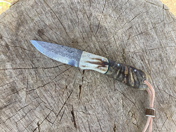 Rose pattern Damasteel Bushman’s Pal