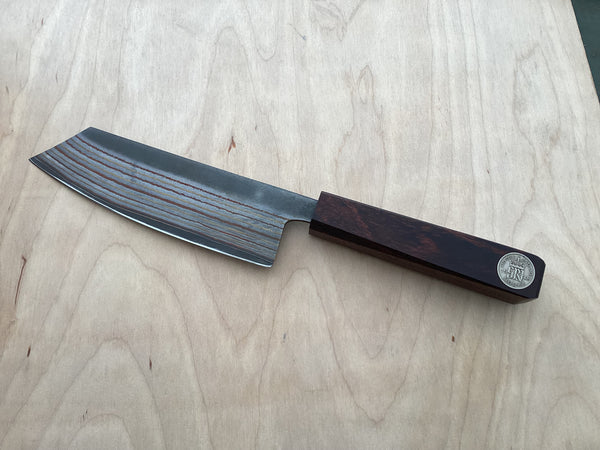 Mokume Gane Takefu Yu~Shoku kitchen knife