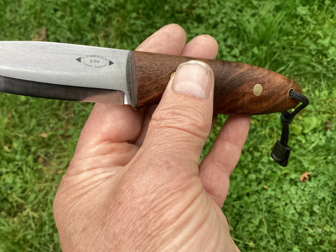 Bison Bushcraft Knife O1 Walnut