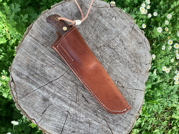 Elm and RWL34 Prospector Bushcraft Knife
