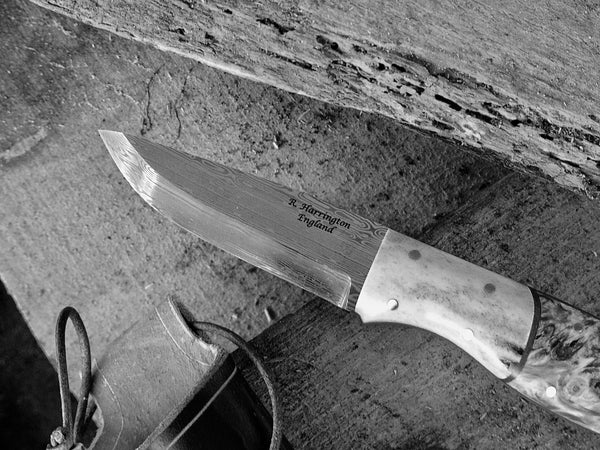 Mini Bushcraft Knife BiFrost Damasteel