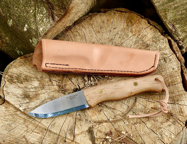 Bison Bushcraft Forester Knife Maple