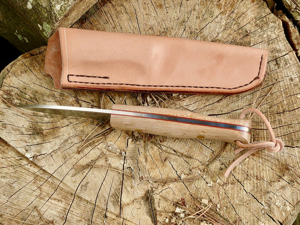 Bison Bushcraft Forester Knife Maple