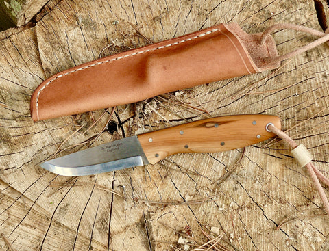 Bison Bushcraft Knife Yew