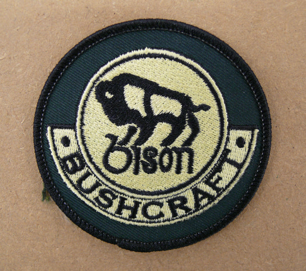 Bison Bushcraft cloth badge