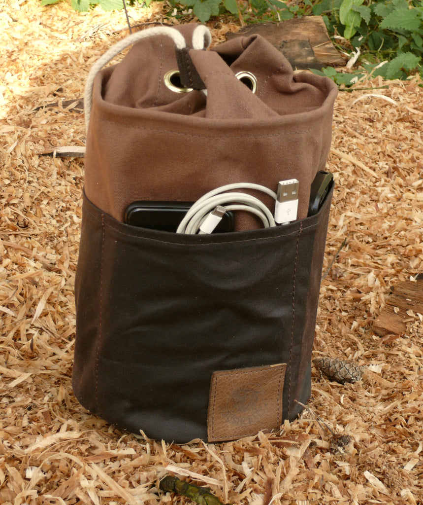 Red Rope Bucket Utility Rope Buckets – Bison Bushcraft