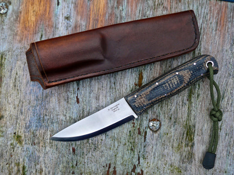 Black and Tan Hunter Knife