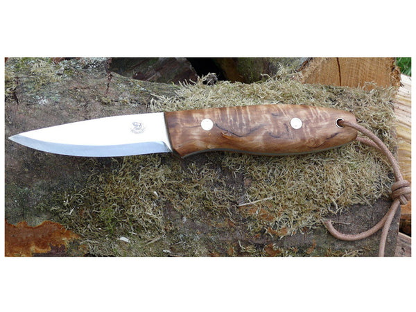Bushcraft Knife Birch Handle