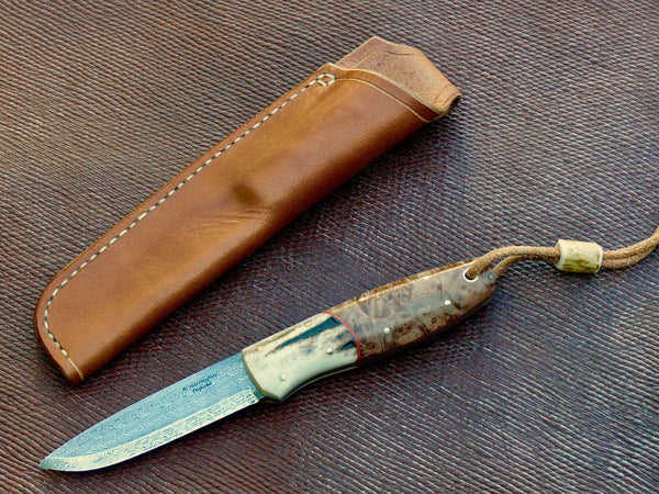 Thor Damasteel Bison Bushcraft Knife